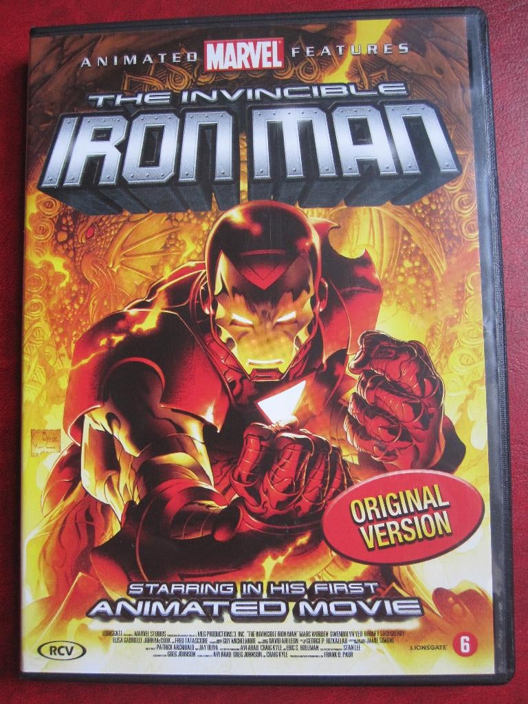 L'Invincible Iron Man (2007), À partir de 6 ans, Enlèvement ou Envoi, Dessin animé, Américain