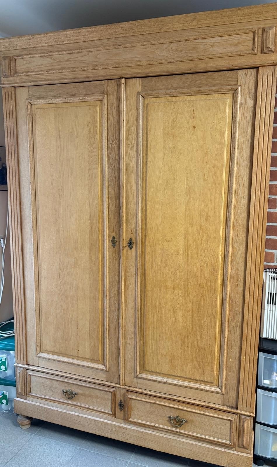 Houten kast, Antiek en Kunst, Ophalen
