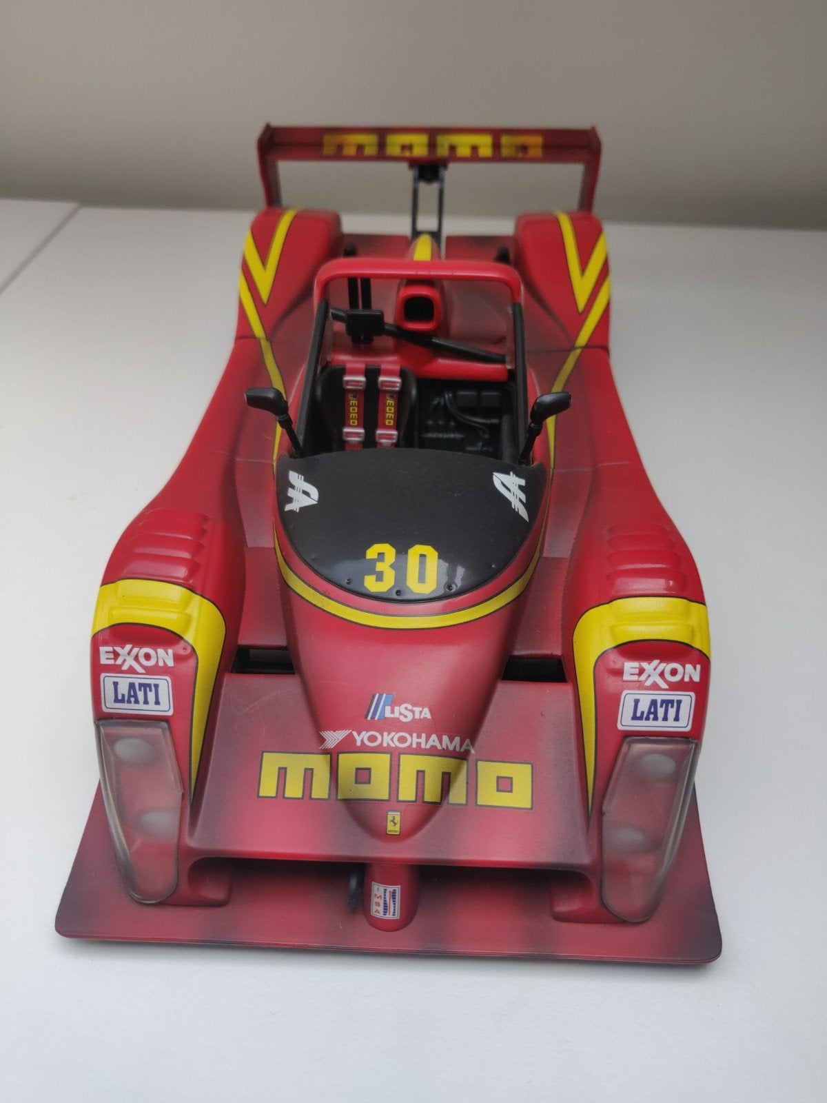 Hot Wheels 1/18 - Ferrari F333 SP MOMO #30, Ophalen of Verzenden, Zo goed als nieuw, Auto, Hot Wheels