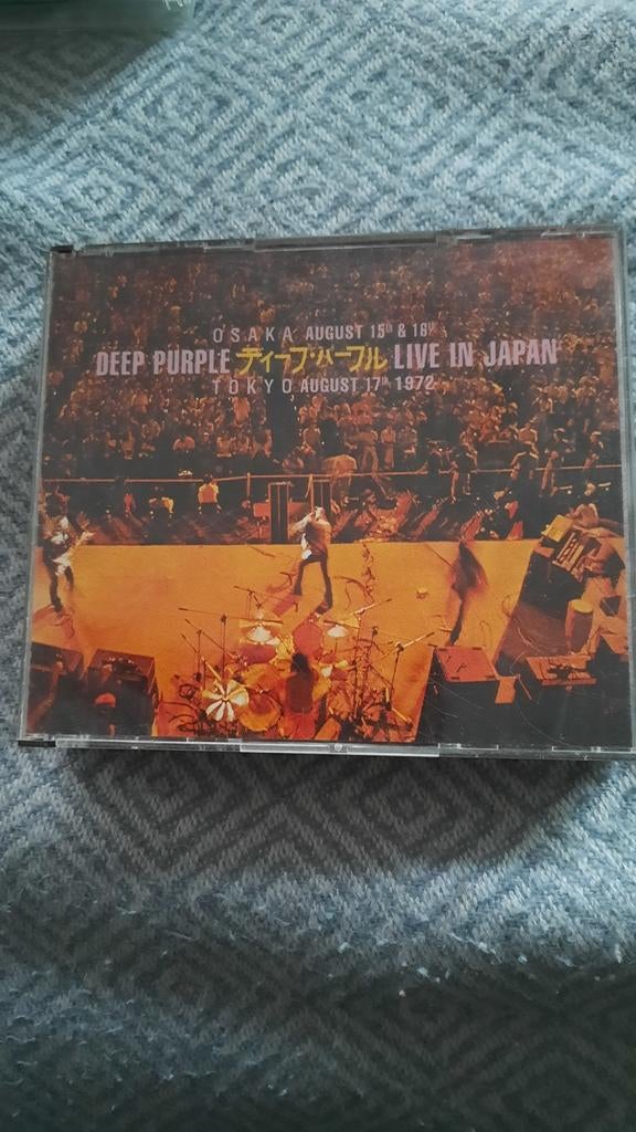 3cd DEEP PURPLE Live in Japan, CD & DVD, CD | Hardrock & Metal, Comme neuf, Coffret, Enlèvement ou Envoi