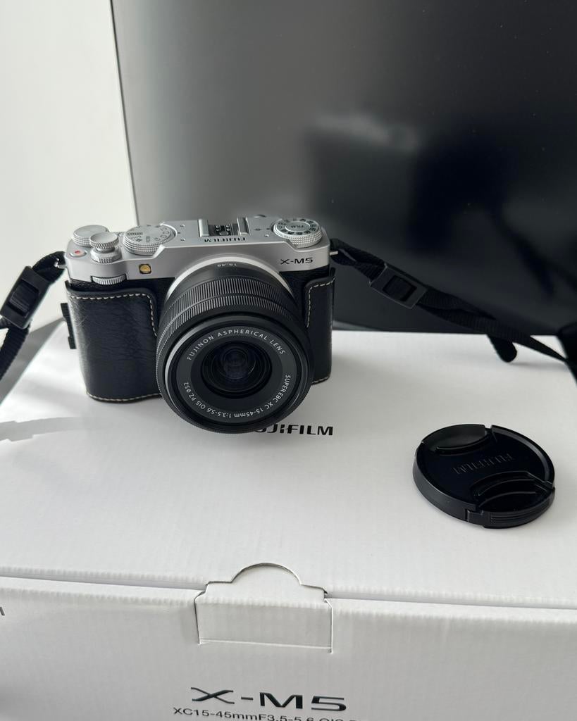 Fujifilm XM-5 met 15-45mm lens, TV, Hi-fi & Vidéo, Appareils photo numériques, Enlèvement, Comme neuf, Fuji