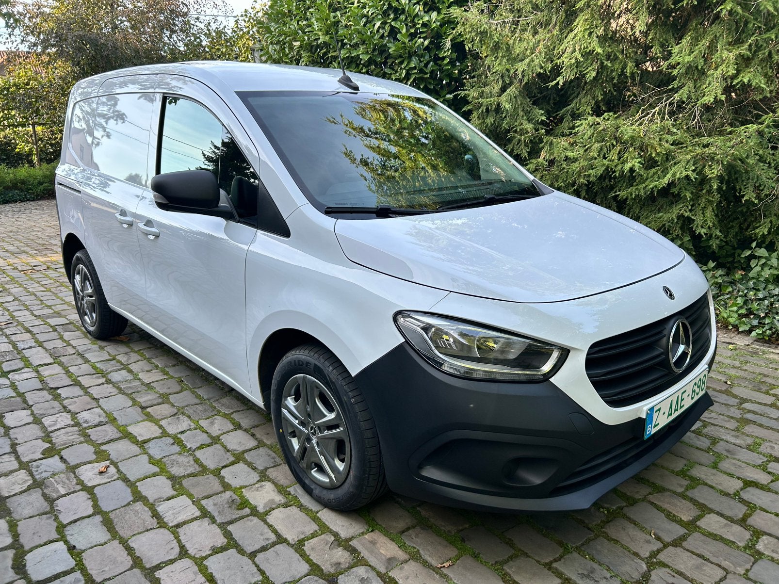 Mercedes Citan 1,3 Benz 45000 km 3-zit camera, 75 kW, Wit, Mercedes-Benz, Bedrijf