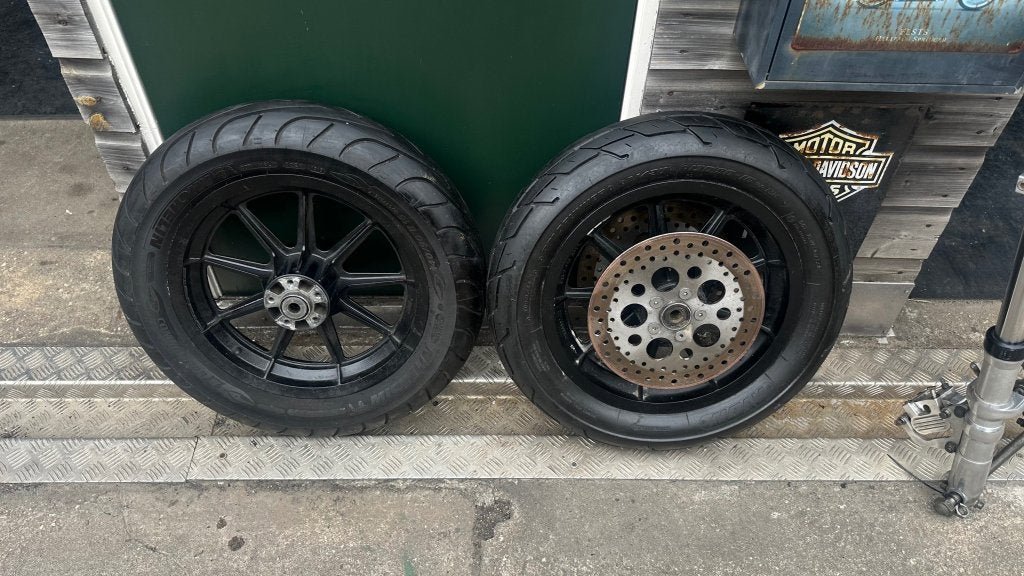 FXR wielen set/ voorvork, Motoren, Niet ingevuld, Gebruikt, Niet ingevuld, Niet ingevuld