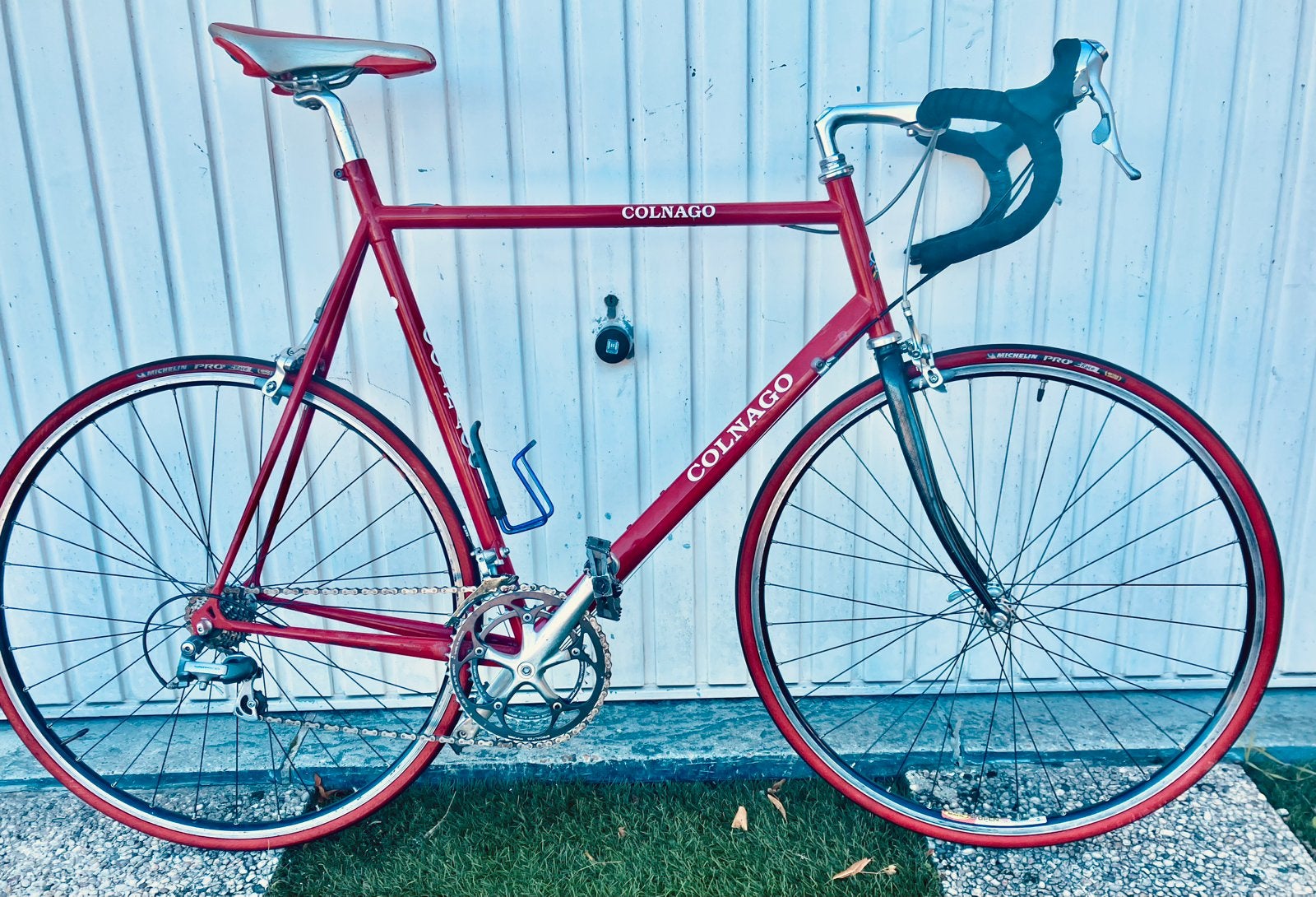 Koersfiets xxl, Fietsen en Brommers, Ophalen, Gebruikt, Staal, Velgrem