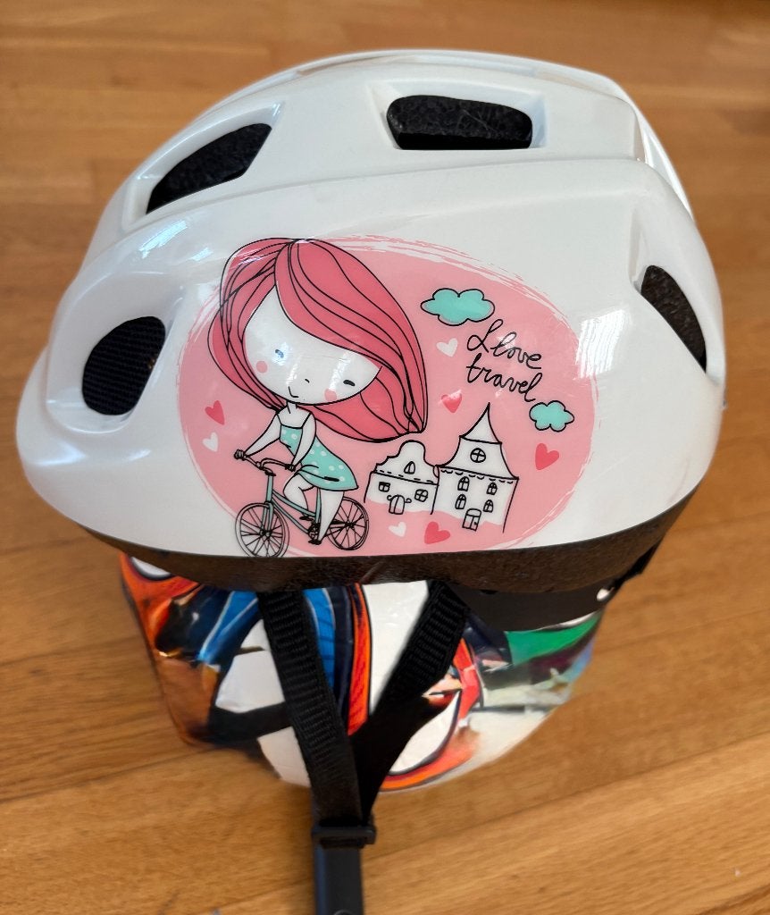 Casque de vélo pour fille Polisport, S, Comme neuf, Enlèvement, Polysport