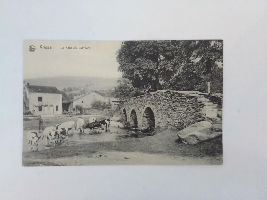 VRESSE  LE PONT ST. LAMBERT, Envoi, Avant 1920, Non affranchie, Namur
