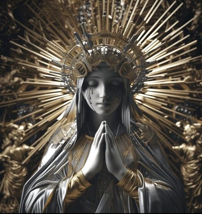 Artxlife – “Golden Madonna Pray” – Limited Edition 5/15, Antiek en Kunst, Ophalen