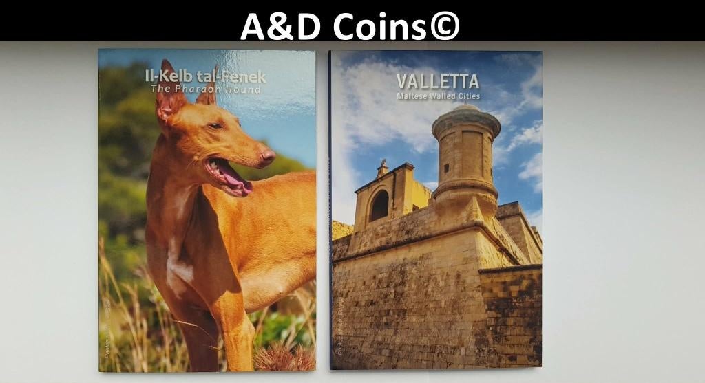 Malta 2 x 2 Euro 2026, Timbres & Monnaies, Monnaies | Europe | Monnaies euro, Envoi, Malte, Autres valeurs, Série