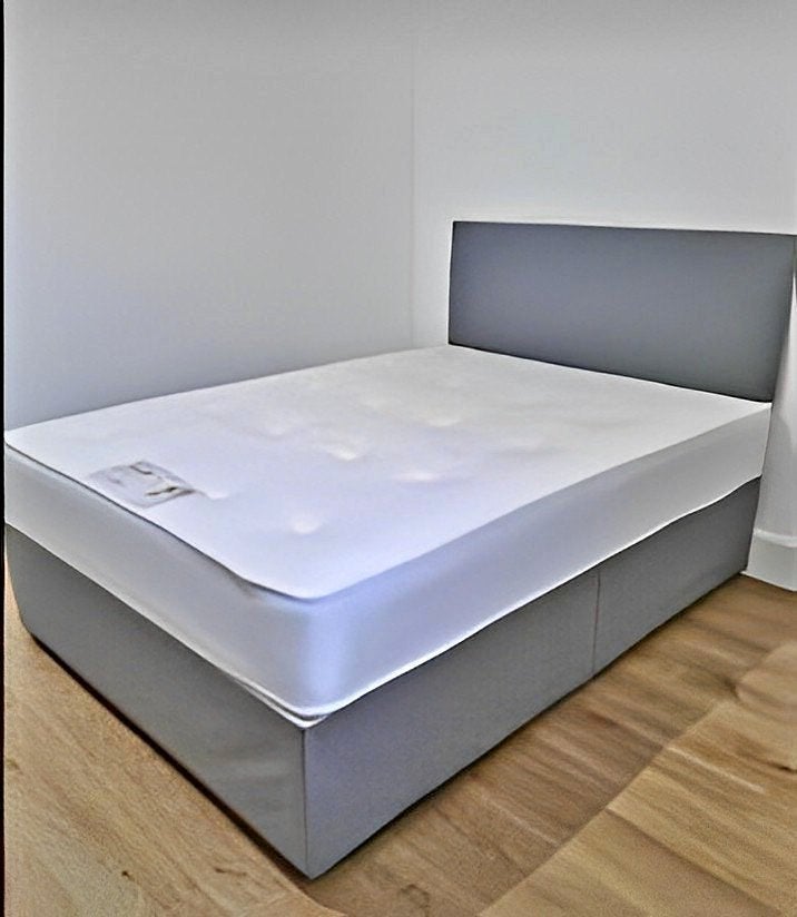 Nouveau lit avec matelas — Toutes les tailles, Maison & Meubles, Envoi, Neuf, Deux personnes, Autres couleurs