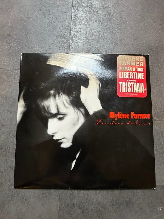 33T vinyl - Mylène Farmer - Maanas, met sticker, Ophalen, Zo goed als nieuw