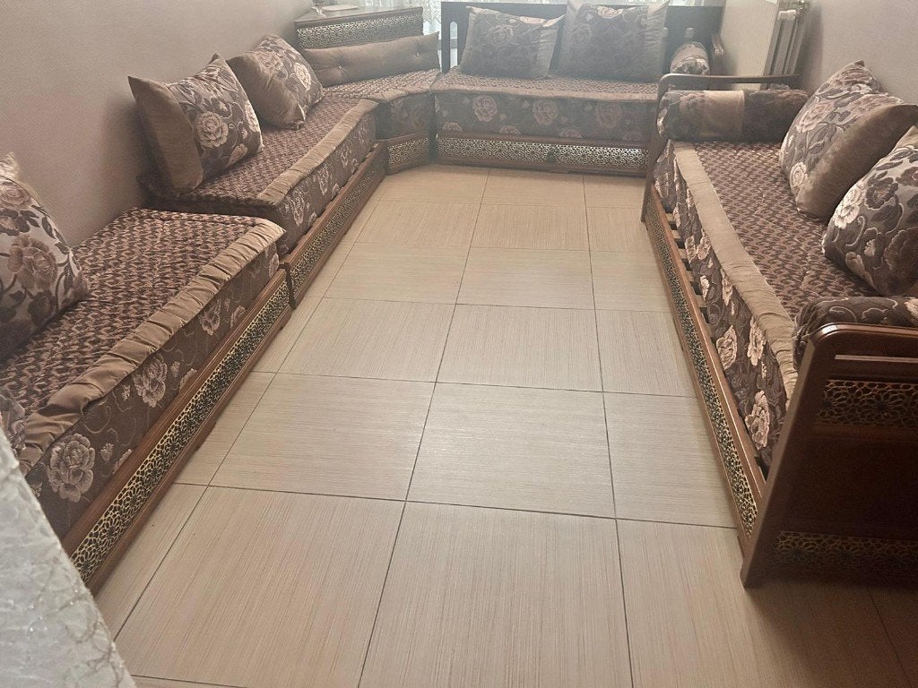 Salon marocain, Enlèvement, Utilisé, Bois