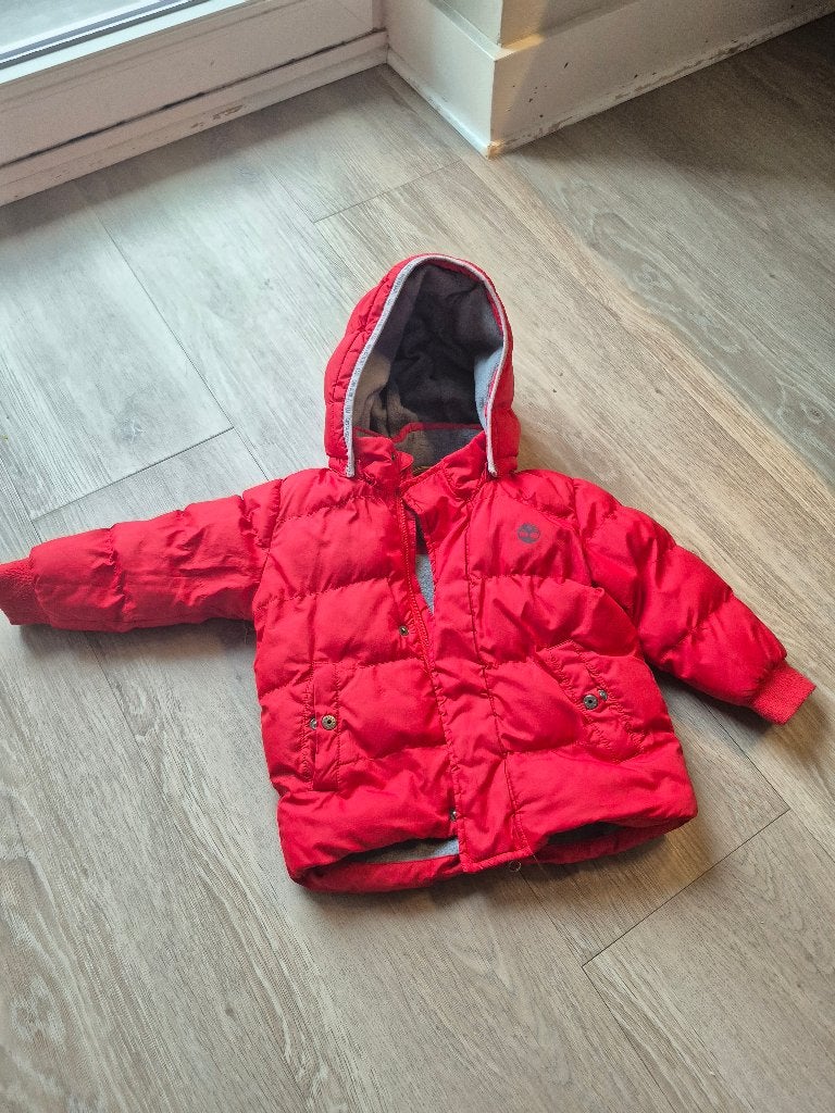 Doudoune Timberland, Kinderen en Baby's, Babykleding | Maat 86, Gebruikt, Timberland, Jongetje of Meisje, Ophalen of Verzenden