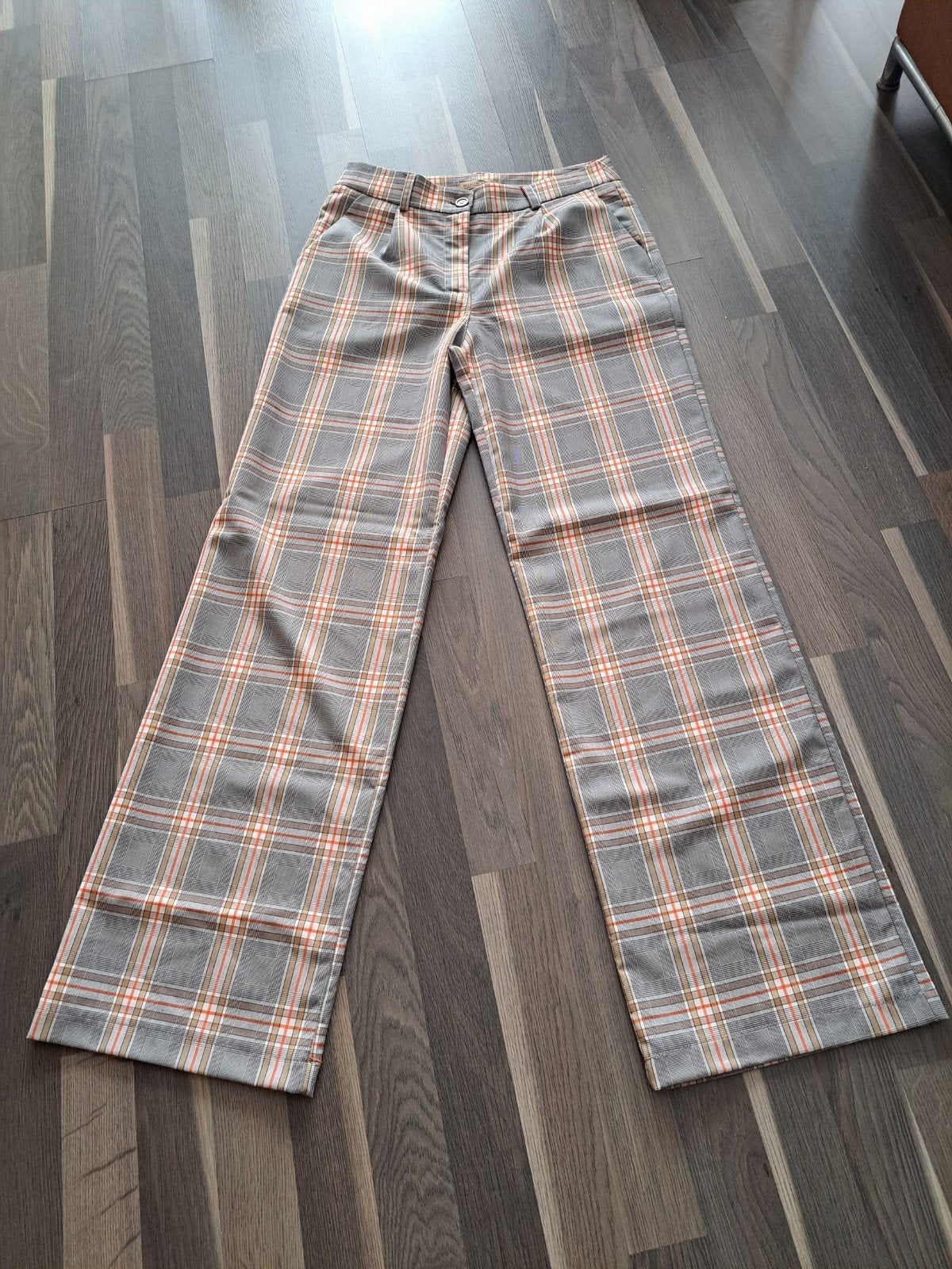 Black Rose, geruite toffe broek,  M, Kleding | Dames, Broeken en Pantalons, Zo goed als nieuw, Maat 38/40 (M), Lang, Ophalen of Verzenden