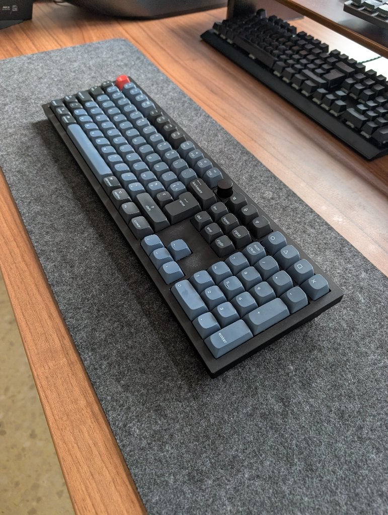 Keychron Q6 QMK op maat gemaakt mechanisch toetsenbord, Computers en Software, Ophalen, Keychron, Azerty, Zo goed als nieuw