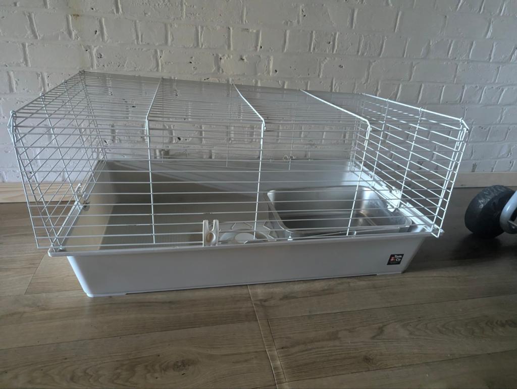 Konijnenkooi met plasbak, Ophalen, Zo goed als nieuw, Kooi, Hamster