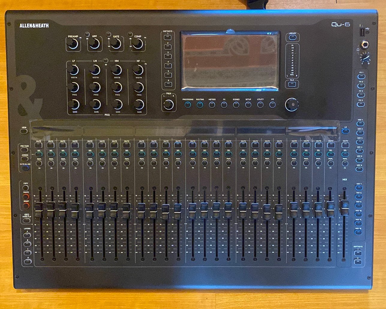 Allen & Heath new QU6, Ophalen, Nieuw, 20 kanalen of meer, Microfooningang
