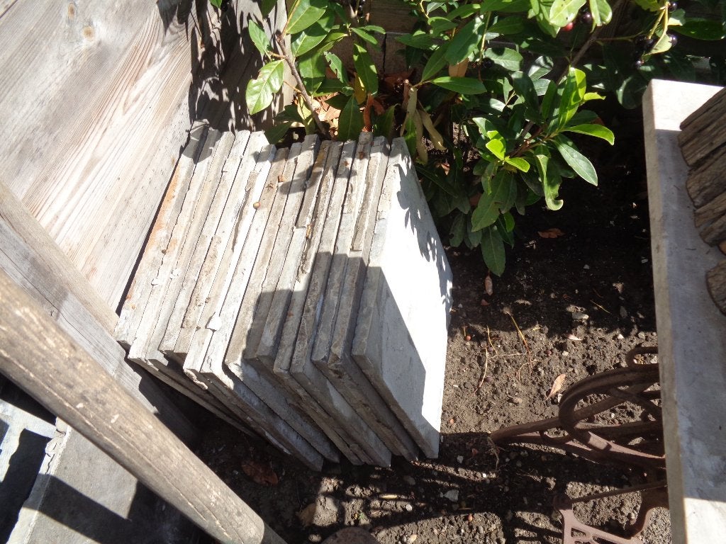 Terrastegels, Tuin en Terras, Ophalen, Gebruikt, Terrastegels