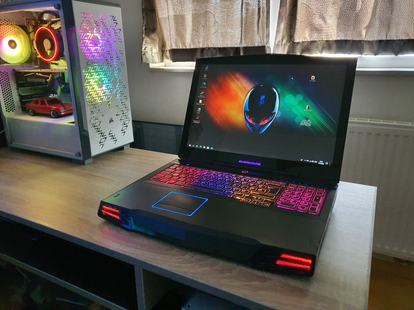 laptop alienware m17x R1 retro gaming 17inch, Informatique & Logiciels, Ordinateurs Vintage, Enlèvement