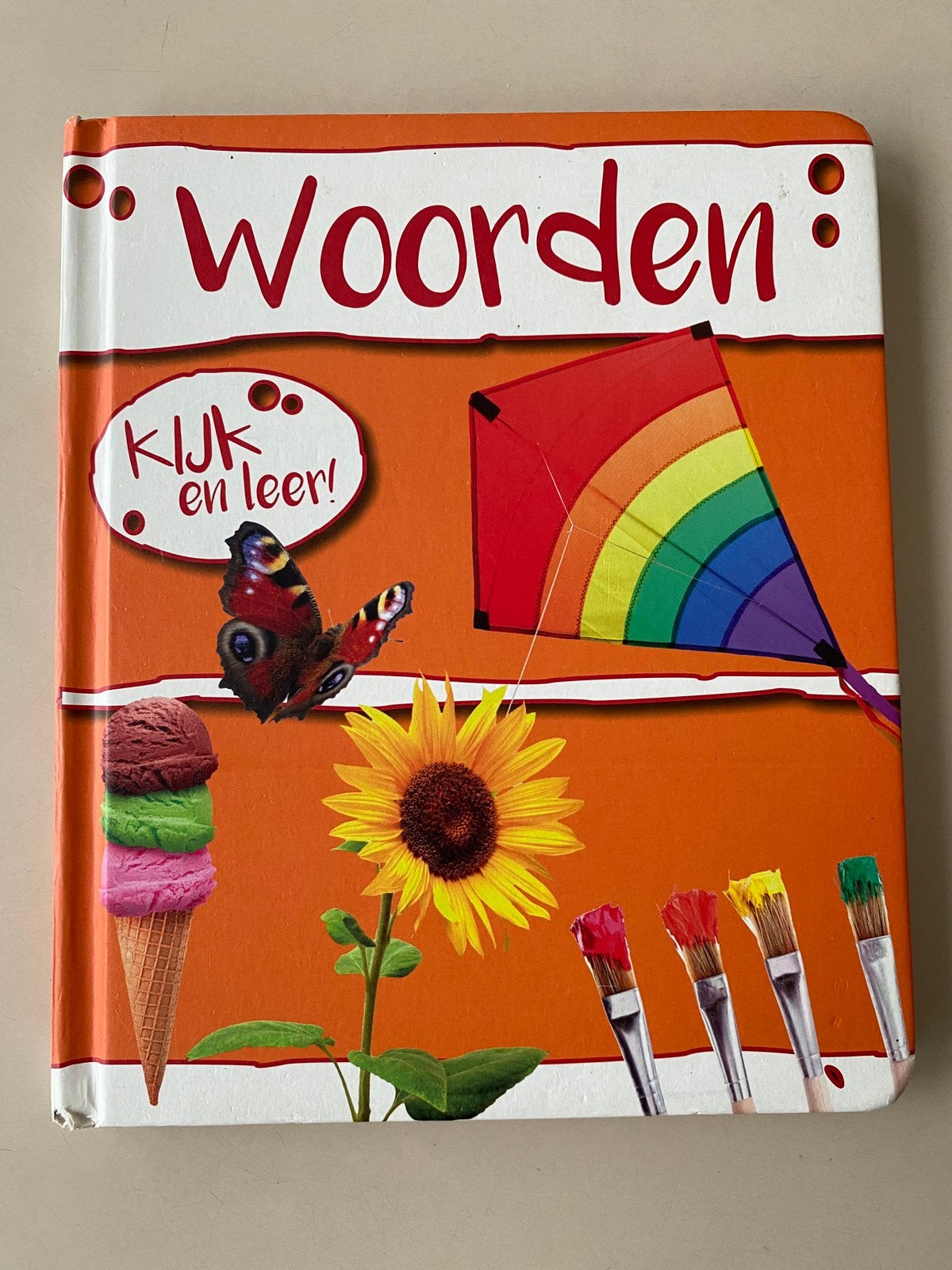🍄 Boek “ Woorden “ Kijk en Leer . In zeer goede staat, Ophalen of Verzenden, Zo goed als nieuw