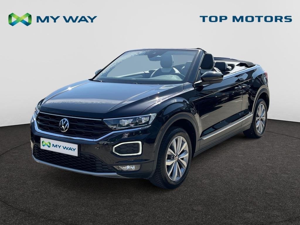 Volkswagen T-Roc Cabriolet CABRIOðŸ”†ðŸ–ï¸*AUTOMAAT*150PK*, Auto's, Automaat, Overige modellen, Cabriolet, Zwart