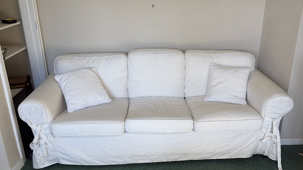 sofa, Huis en Inrichting, Zetels | Zetels, Ophalen, Gebruikt, Driepersoons, 75 tot 100 cm