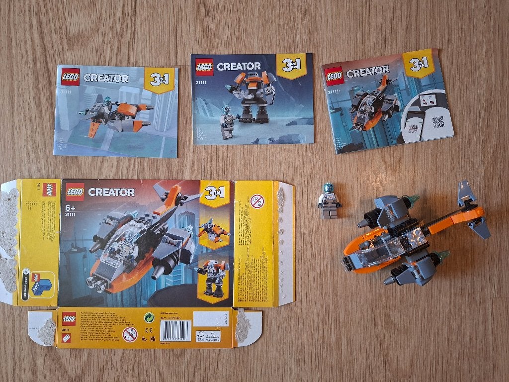 LEGO Creator 3in1 31111 Space Exploration - Quasi nieuw, Lego, Ophalen of Verzenden, Zo goed als nieuw, Compleet