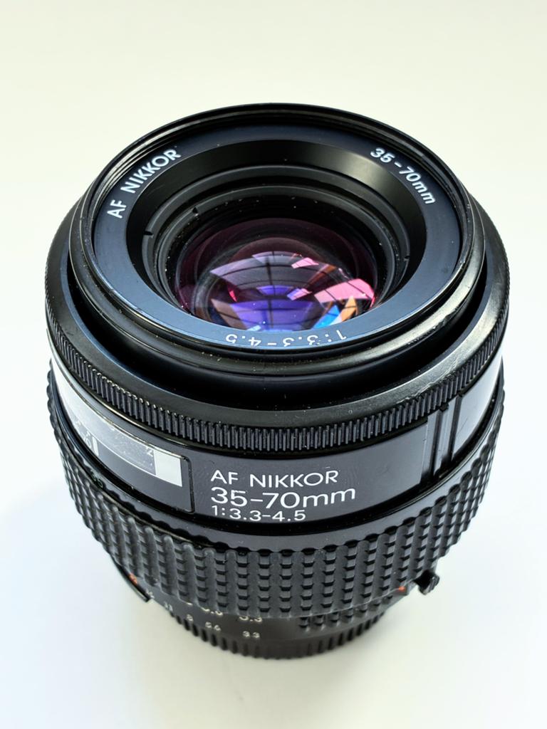 Objectif Nikon AF 35-70 mm F/3,3-4,5, Enlèvement ou Envoi, Utilisé, Lentille standard