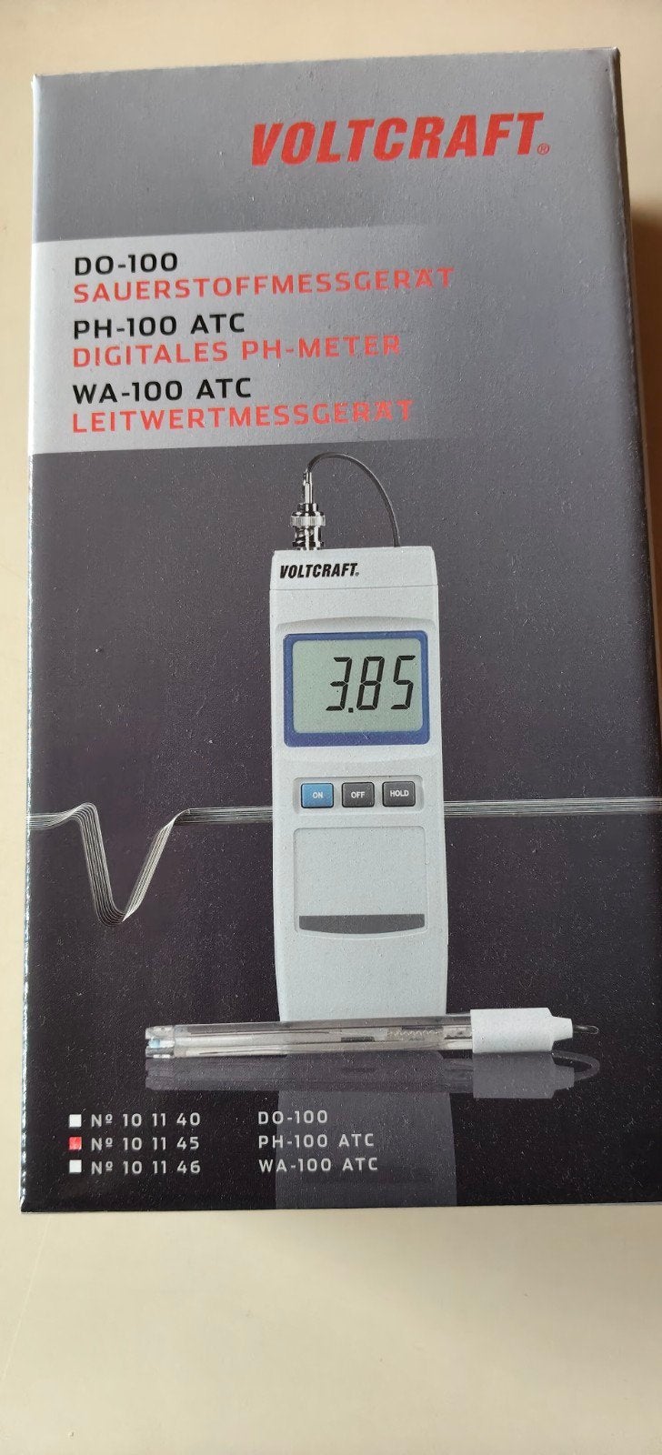 Voltcraft PH  100 ATC  digitale PH meter, Ophalen, Nieuw