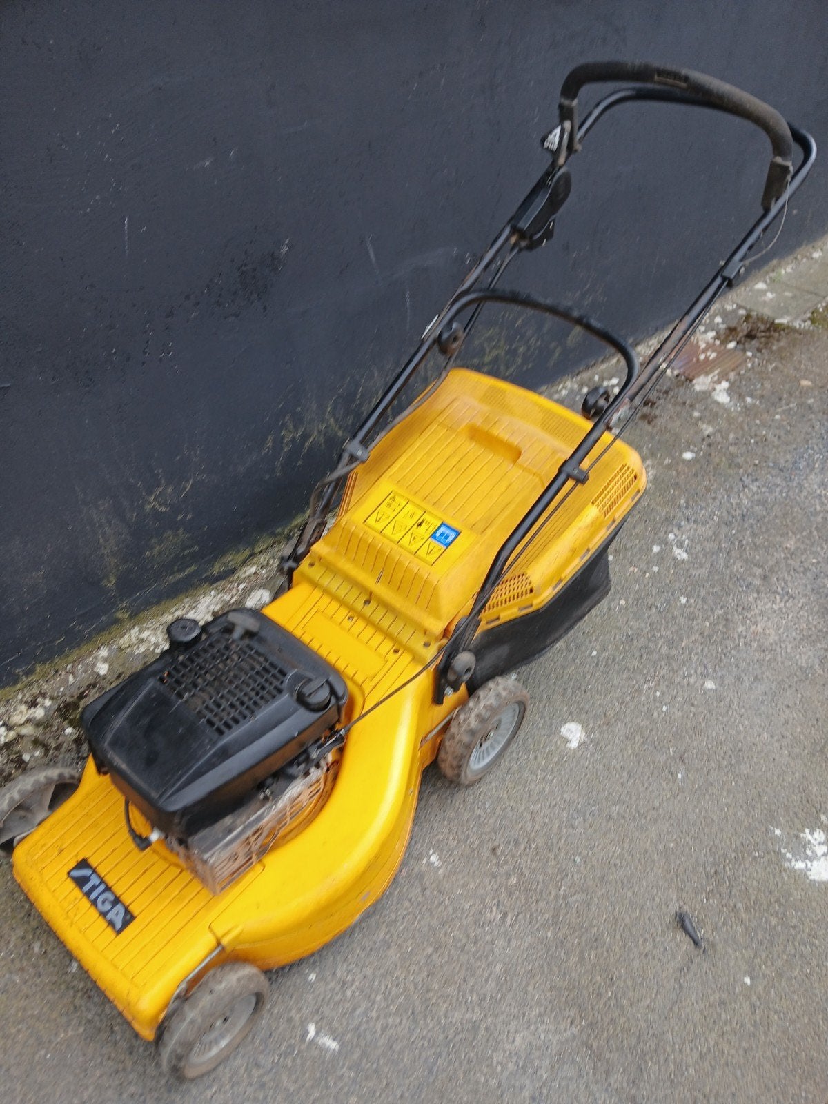 Stiga Turbo-briggs & stratton motor, Tuin en Terras, Grasmaaiers, Ophalen, Gebruikt, Stiga, Benzine-grasmaaier