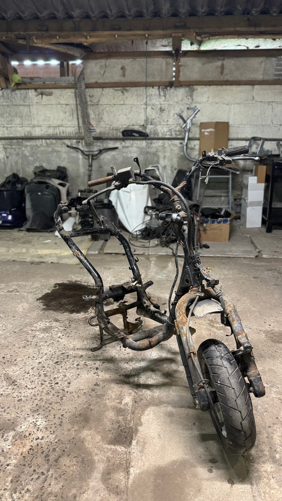 Cadre Honda Bali SJ50 (non documenté), Enlèvement ou Envoi, Utilisé, Cadre