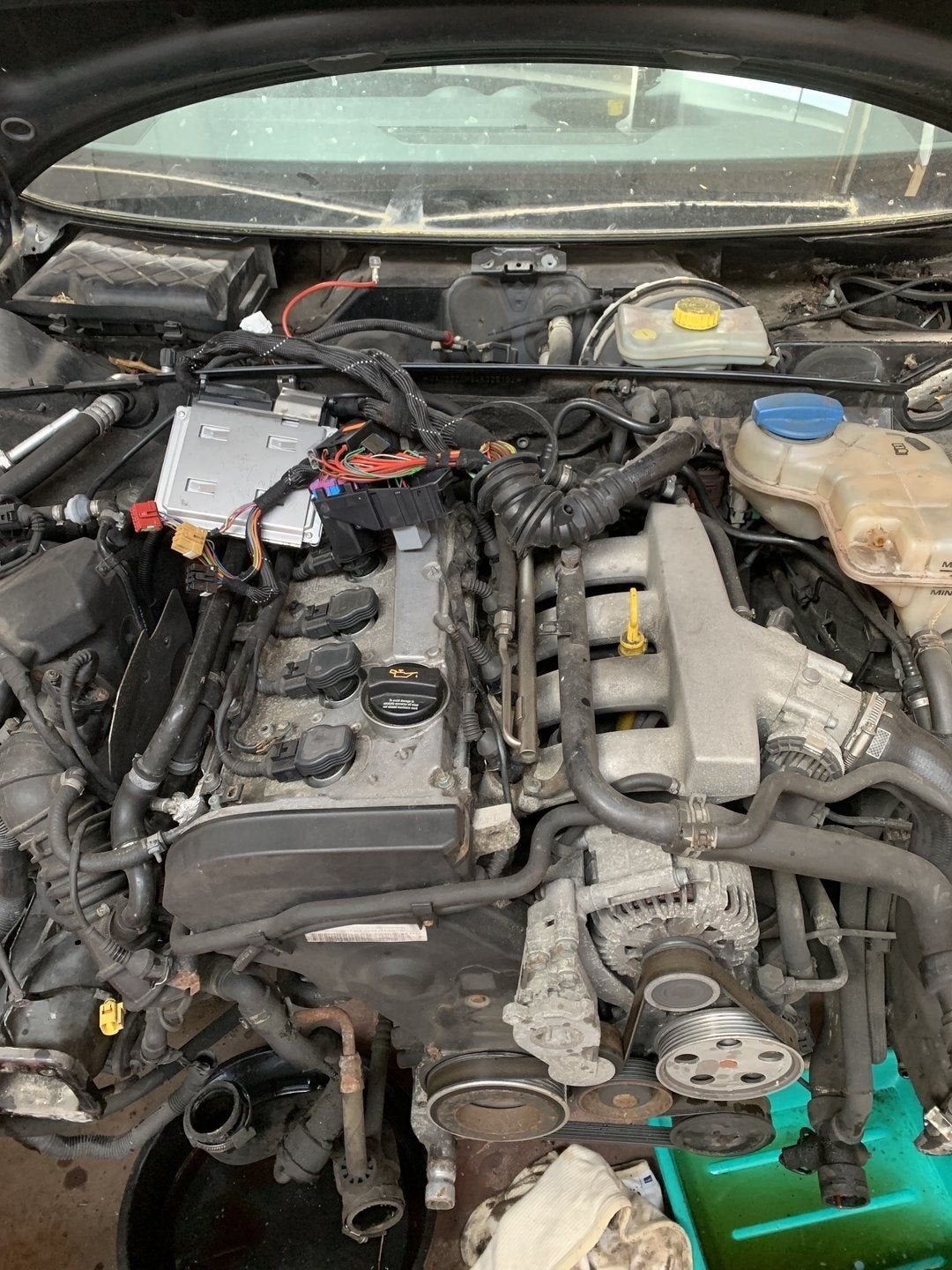 motor audi A4 cabrio 1.8 turbo BFB 120 kw 2001 tot 2008 246d, -, Audi, Utilisé, -