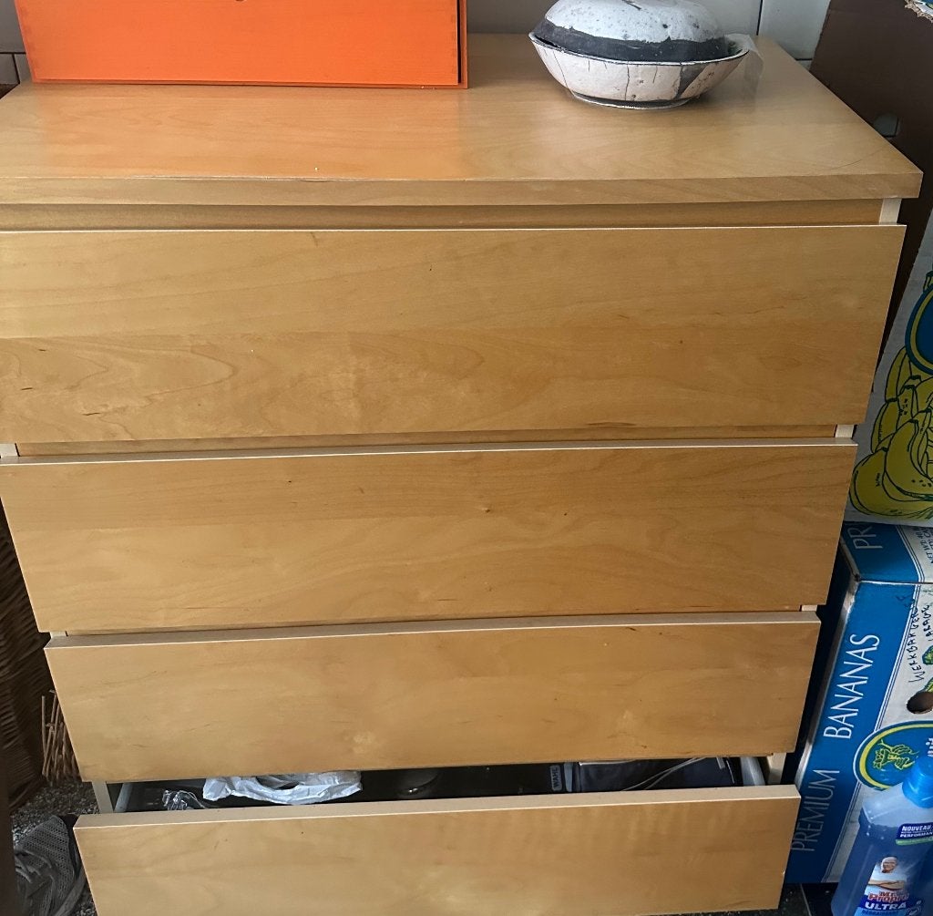 Ladekast IKEA, Ophalen