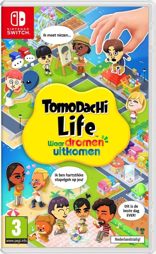 Tomodachi Life: Waar dromen uitkomen Nintendo Switch, Games en Spelcomputers, Verzenden, Nieuw