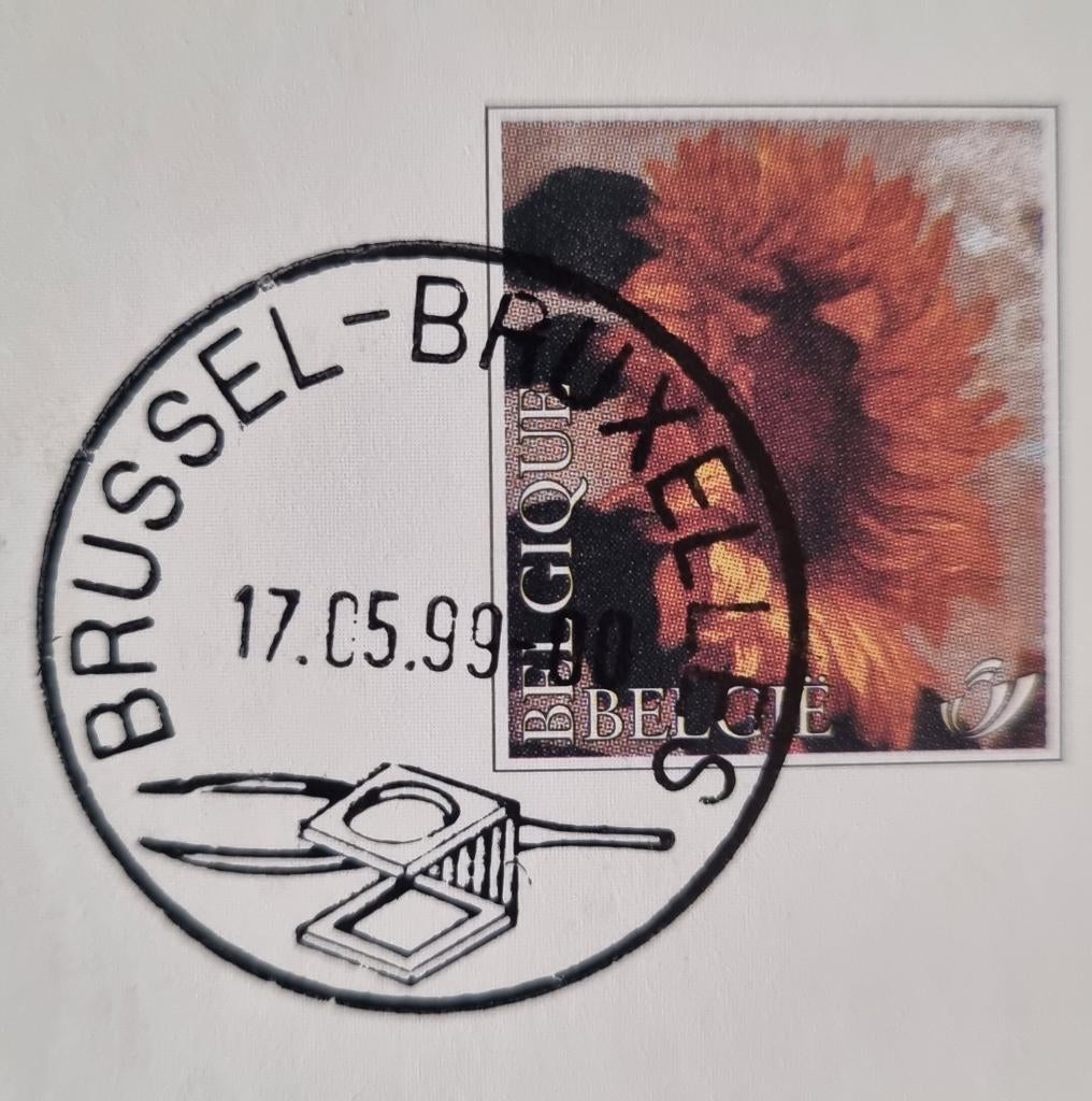 3 x Briefkaart BK71 - BK73 Antoon Van Dijck 1999, Verzamelen, Ophalen of Verzenden, 1980 tot heden, Ongelopen