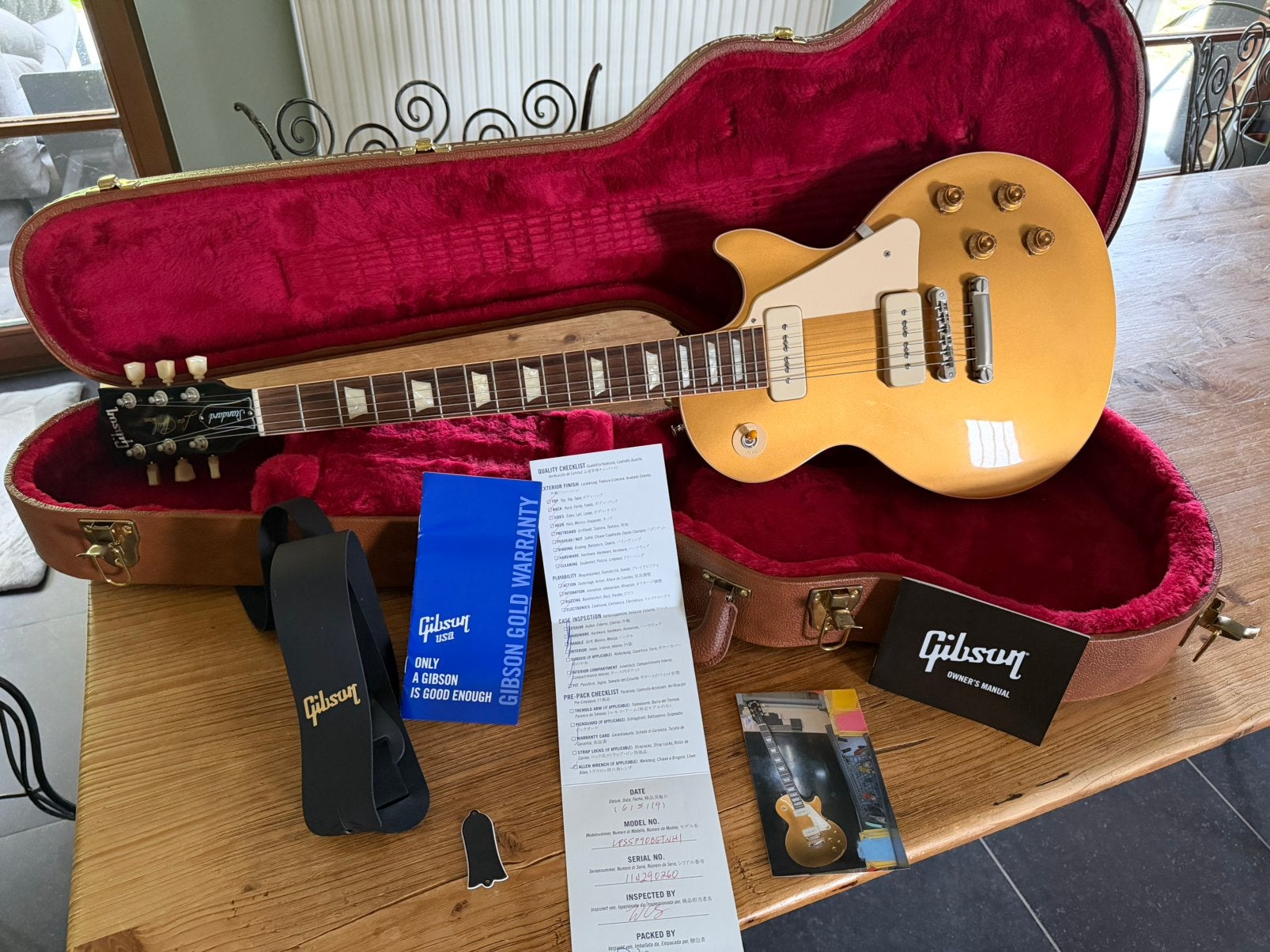 Gibson Les Paul Standard 50’s P90 Goldtop, Enlèvement, Comme neuf, Gibson