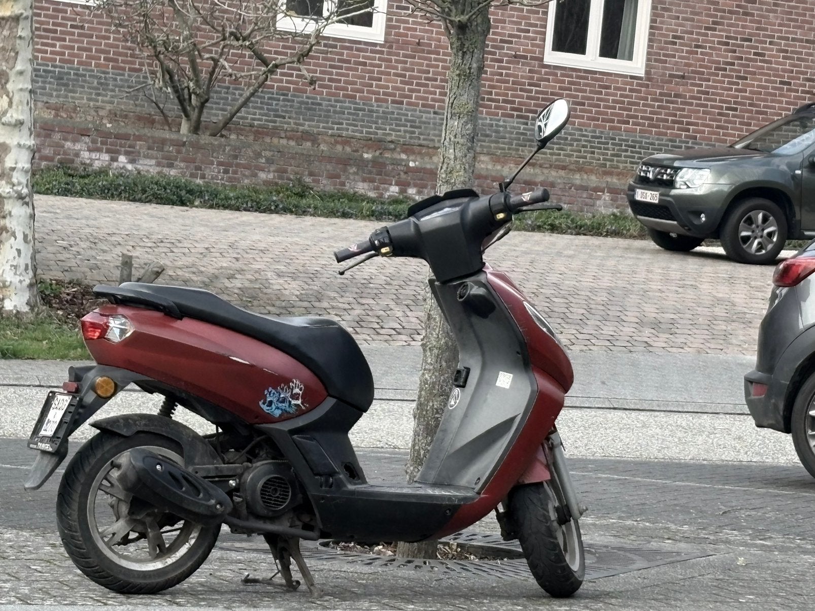 Pugeot kisbee, Fietsen en Brommers, Ophalen, Zo goed als nieuw