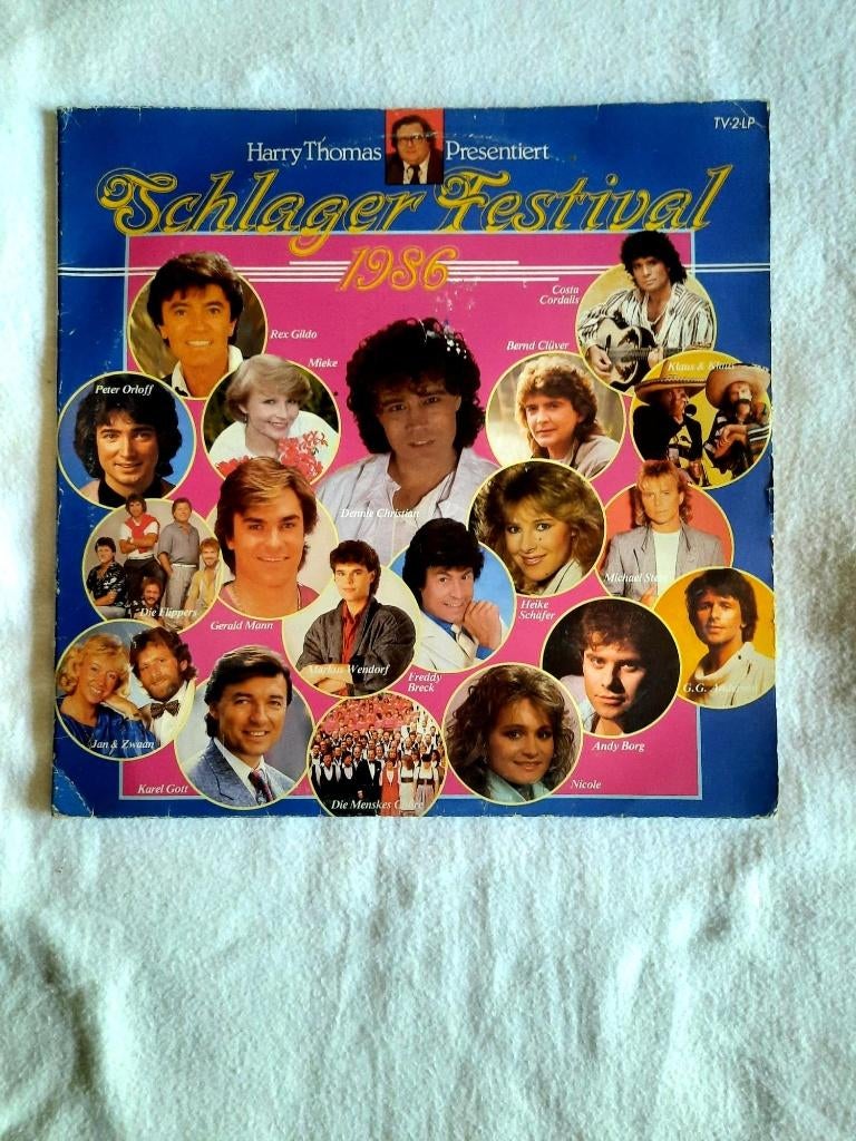 Schlager Festival 1986, 12 pouces, Double LP, 1980 - 1989, Enlèvement