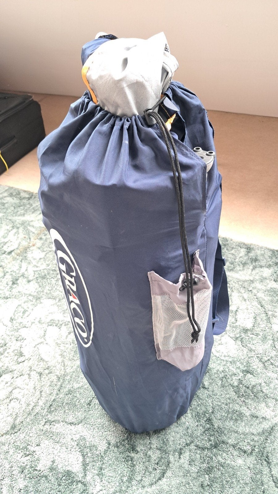 Draagbare babybox, Ophalen