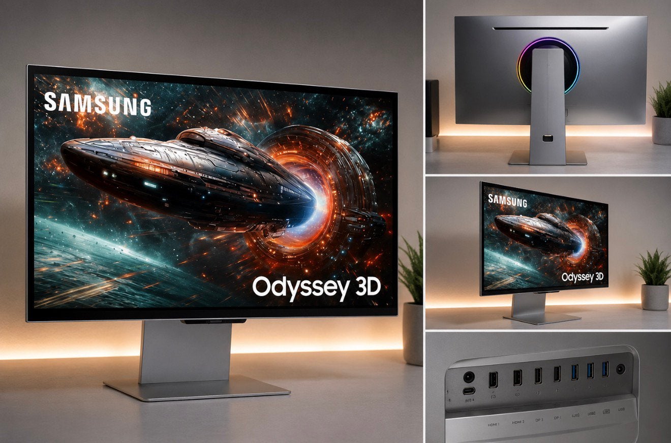 Samsung LS27FG900XUXEN Odyssey 3D 4K 165Hz Gaming Monitor, IPS, Nieuw, DisplayPort, Ophalen