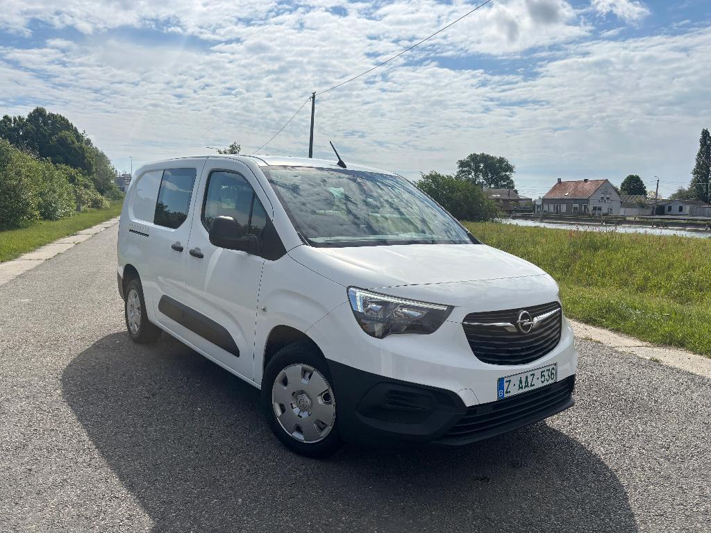 OPEL COMBO DUBBELE CABINE TOPSTAAT 5 PLAATSEN 6 DEUREN, Voorwielaandrijving, 4 cilinders, Wit, Opel certified used cars