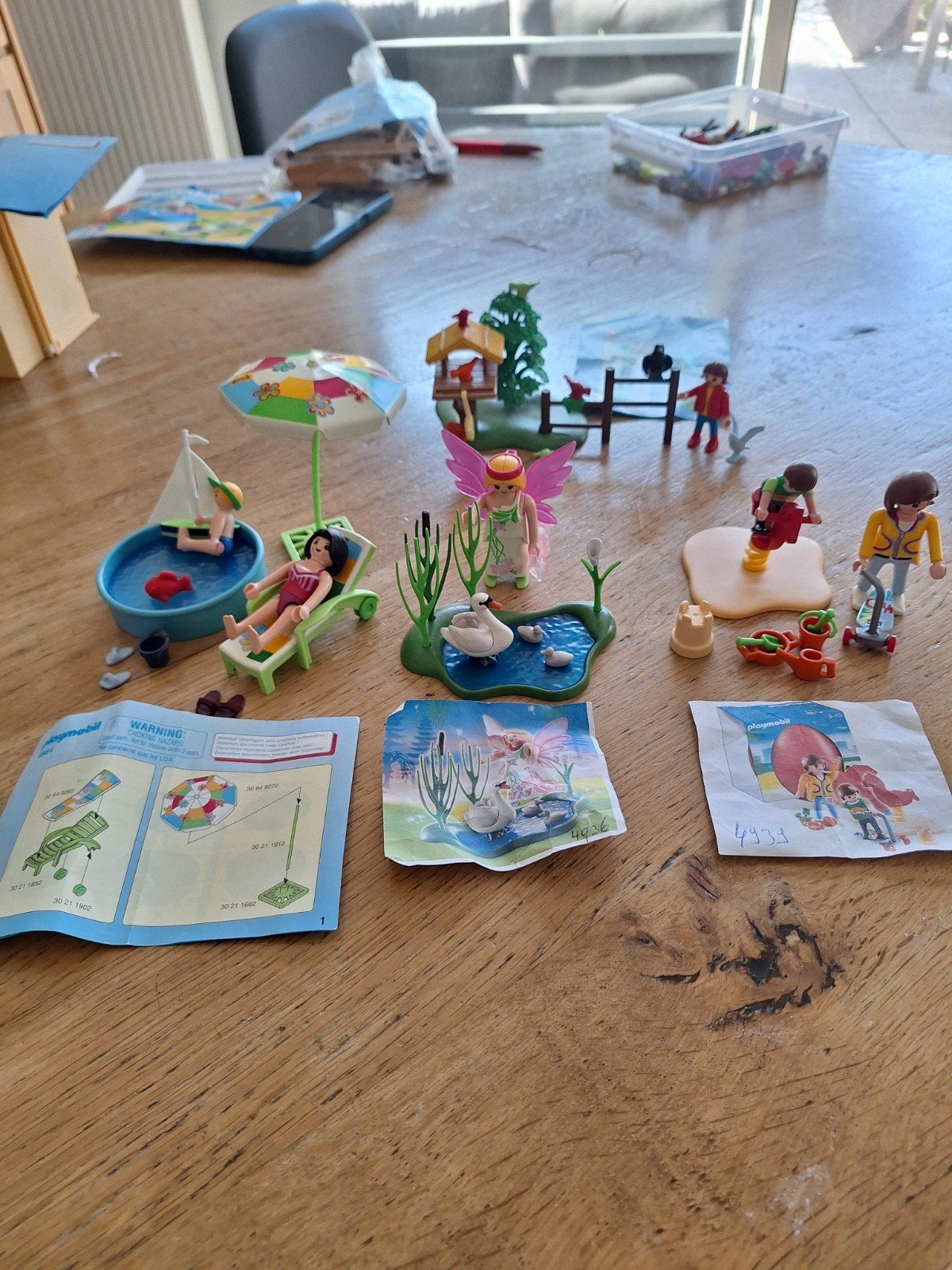 4 sets 4936 + 4939 + 4864 + 4203, Kinderen en Baby's, Ophalen of Verzenden, Gebruikt, Complete set