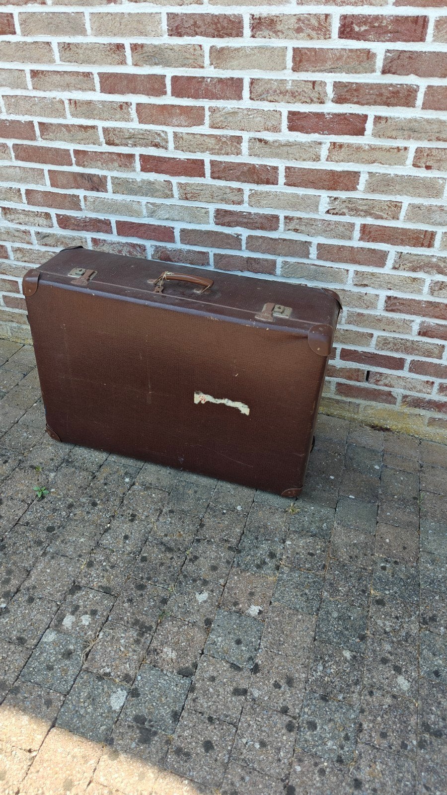 vintage reiskoffer, Ophalen, Gebruikt, Slot