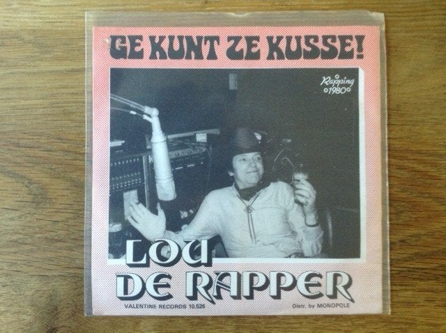 single lou de rapper, Cd's en Dvd's, Vinyl Singles, Beschermende buitenhoes, Ophalen of Verzenden, 7 inch, Nederlandstalig