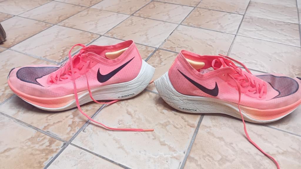 Nike zoomix vaporfly next, Sport en Fitness, Loopsport en Atletiek, Ophalen, Gebruikt, Hardlopen, Hardloopschoenen
