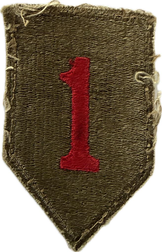 Patch US ww2 1st Infantry Division Big Red One, Envoi