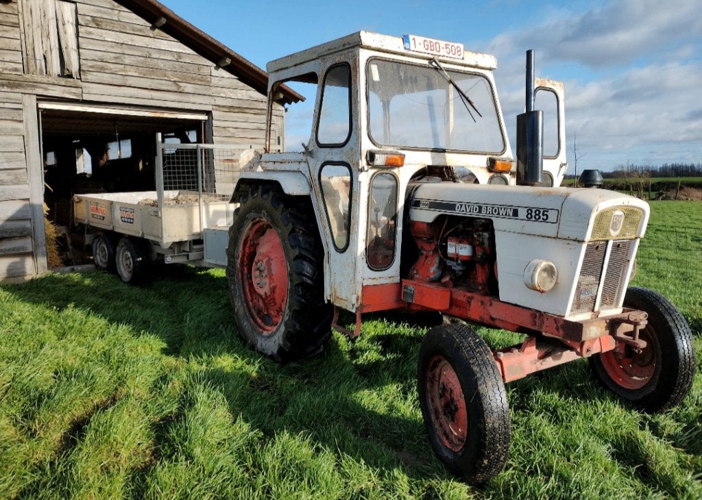 Tractor David Brown, Zakelijke goederen, Ophalen