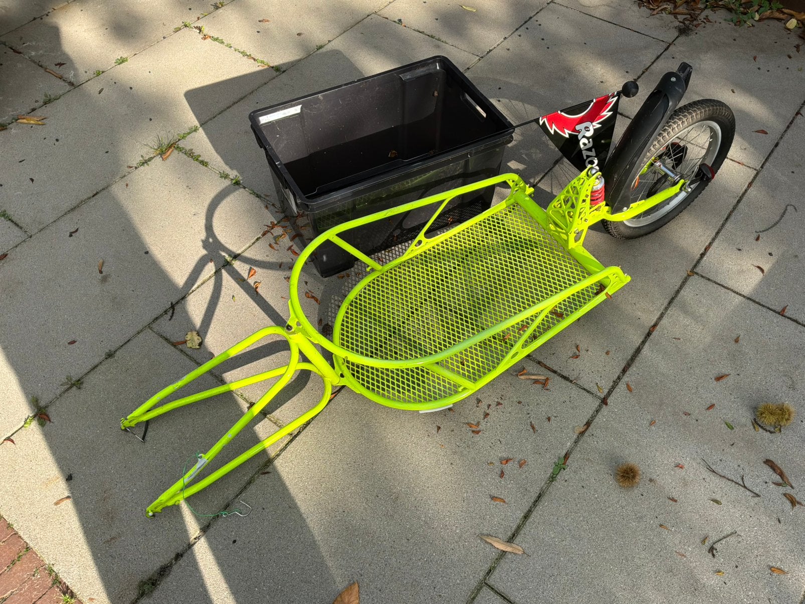 Bob Ibex is de Bob yak maar dan met vering, Fietsen en Brommers, Ophalen, Gebruikt