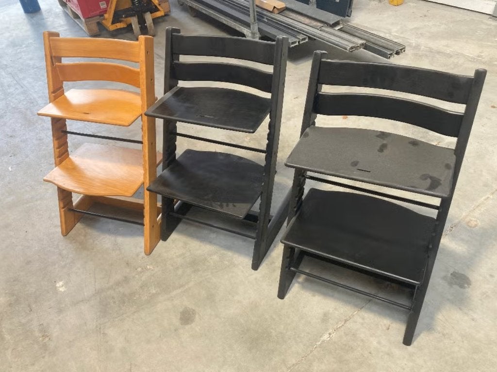 stokke trip trap, Enlèvement