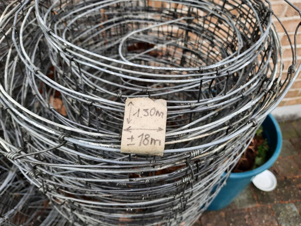 schapendraad, Ophalen, Gebruikt, 20 meter of meer, Draad