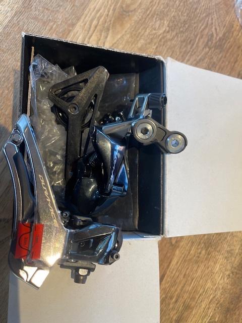 Dura-Ace achter+voorderailleur 11spd R-9100 Nieuw!, Fietsen en Brommers, Ophalen of Verzenden, Nieuw, Derailleur of Ketting, Shimano
